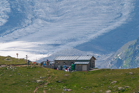Photo glacier Morteratsch